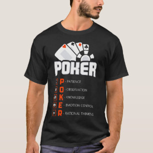 Important Traits Of Successful Poker Players T-Shirt