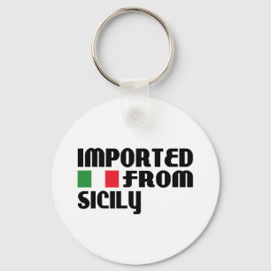 Imported from Sicily Key Ring