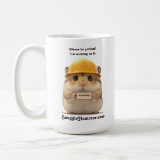 Importing hardhat hamster SnuggleHamster.com Coffee Mug