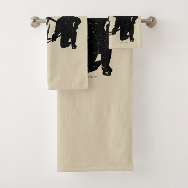 Impose Your Will (hockey) Bath Towel Set (Insitu)