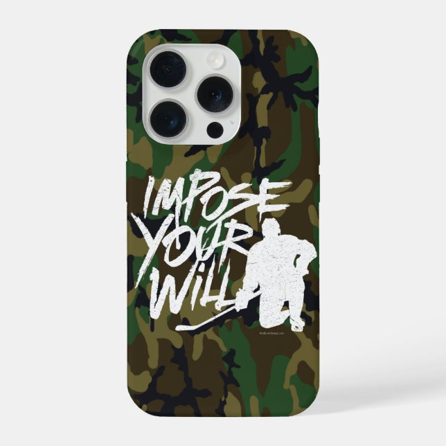 Impose Your Will (Hockey) iPhone Case (Back)