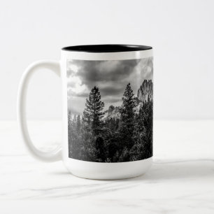 Imposing Two-Tone Coffee Mug