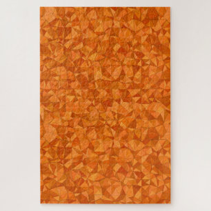 Impossible autumn orange abstract jigsaw puzzle