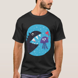 Impossible Love - Funny Jellyfish And Sea Monster T-Shirt