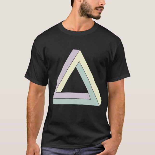 Impossible Penrose Triangle T-Shirt (Front)