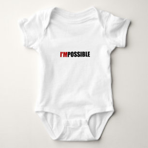 Impossible Possible Motivation Baby Bodysuit