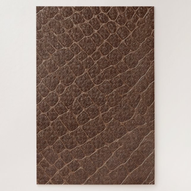 Impossible Puzzle Reptile Skin Pattern (Vertical)
