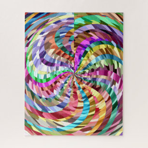 Impossible Puzzle: Vortex Mosaic Jigsaw Puzzle