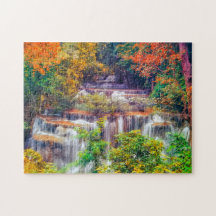 Impossible Puzzle - Waterfalls Autumn