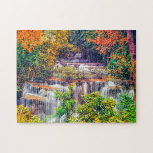 Impossible Puzzle - Waterfalls Autumn