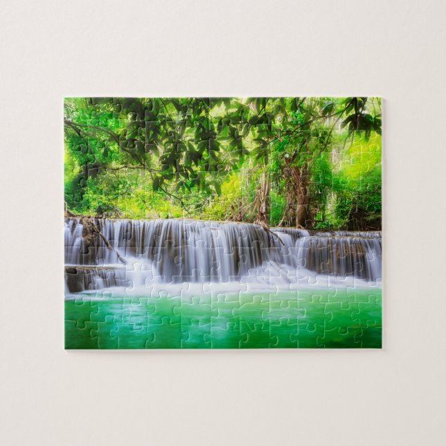 Impossible Puzzle - Waterfalls Jungle (Horizontal)