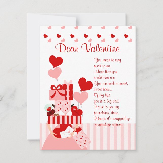 Impossible Valentine Stack Invitation (Front)