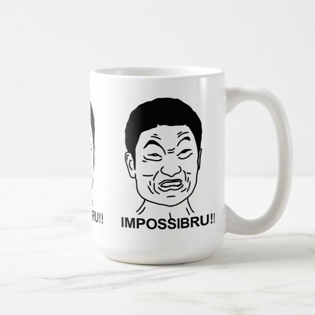 Impossibru Coffee Mug (Right)