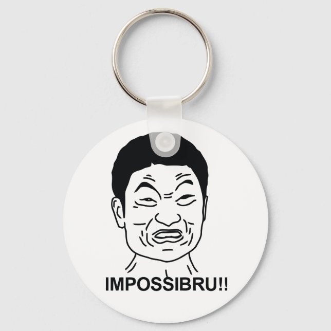 Impossibru Key Ring (Front)