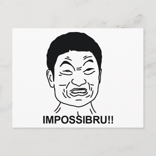 Impossibru Postcard (Front)