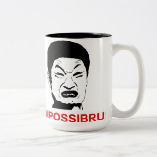 IMPOSSIBRUUUUUU! Two-Tone COFFEE MUG