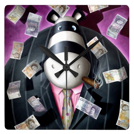 Image of Impossimal(c) - 'Like A Boss' Boss Time Square Wall Clock