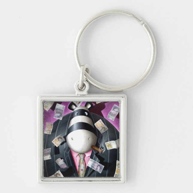 Impossimal© - 'Like A Boss' Keychain (Front)