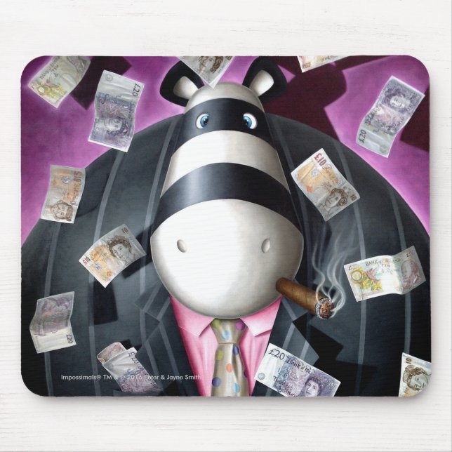 Impossimal© - 'Like A Boss' Mouse Mat (Front)