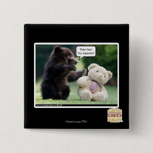 Imposter! 15 Cm Square Badge