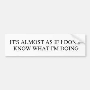 Imposter Bumper Sticker