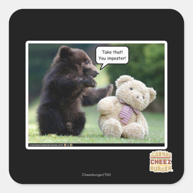 Imposter! Square Sticker (Front)