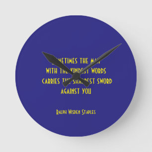 Impostor Round Clock