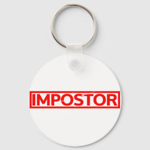 Impostor Stamp Key Ring