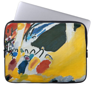 Impression III (Concert) by Wassily Kandinsky Laptop Sleeve