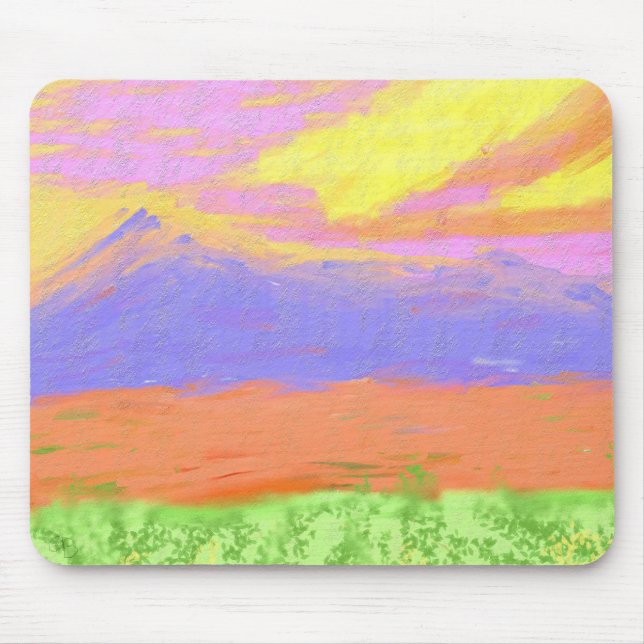 Impression New Mexico Art Mouse Mat (Front)