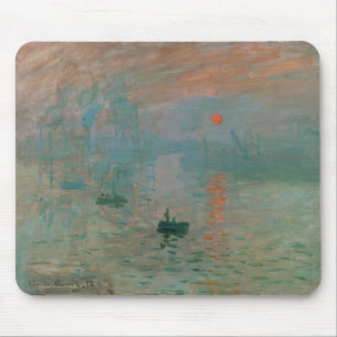 Impression, Soleil Levant by Claude Monet 1872 Mouse Mat