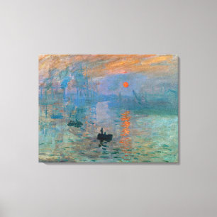 Impression Sunrise by Claude Monet Canvas Print