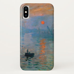 Impression Sunrise by Claude Monet iPhone X Case