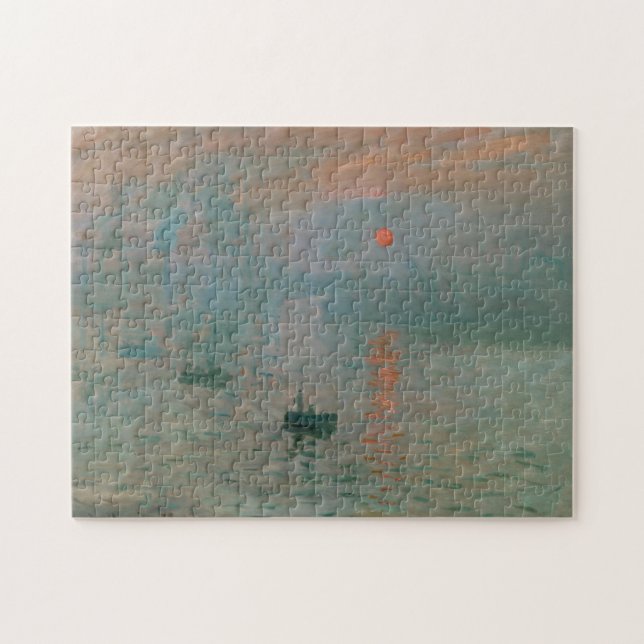 Impression Sunrise by Claude Monet Jigsaw Puzzle (Horizontal)