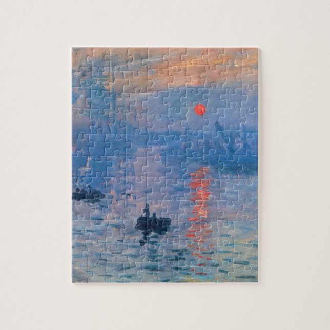 Impression, sunrise by Claude Monet Jigsaw Puzzle (Vertical)