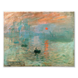 Impression, Sunrise by Claude Monet Photo Print