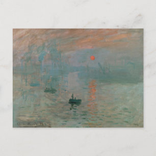 Impression, Sunrise by Claude Monet Postcard