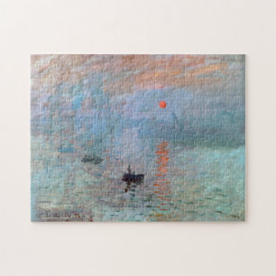 Impression, Sunrise, Claude Monet, 1872 Jigsaw Puzzle