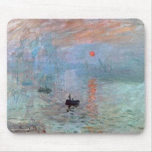 Impression, Sunrise, Claude Monet, 1872 Mouse Mat