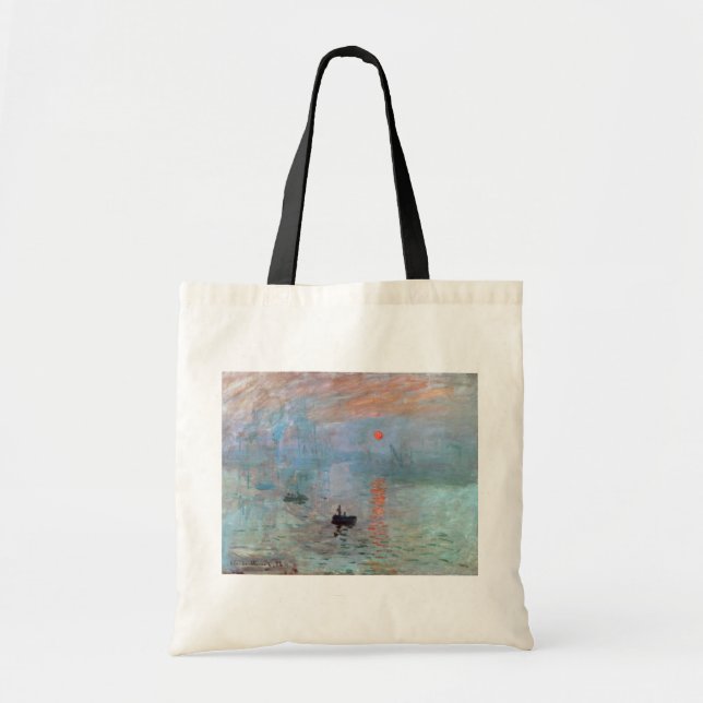 Impression, Sunrise, Claude Monet, 1872 Tote Bag (Front)