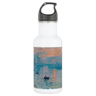 Impression Sunrise Claude Monet 532 Ml Water Bottle