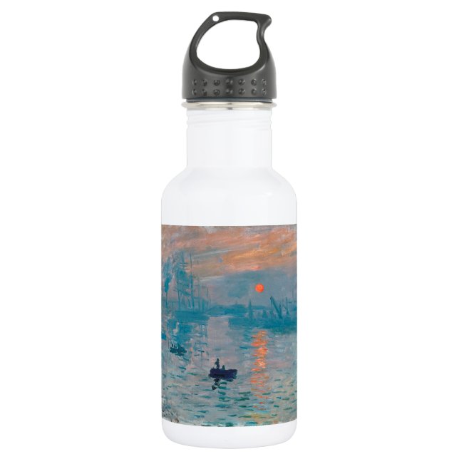 Impression Sunrise Claude Monet  532 Ml Water Bottle (Front)