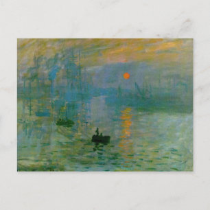 Impression, Sunrise Postcard