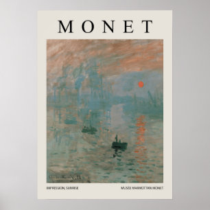 Impression Sunrise Poster