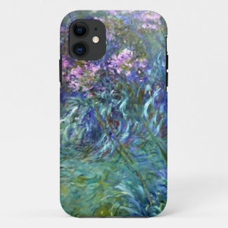 Impressionism Agapanthus Flowers by Monet iPhone 11 Case