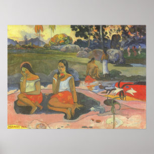 Impressionism by Gauguin, Delightful Drowsiness Poster