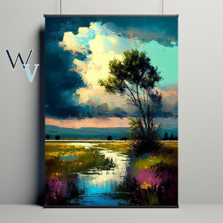 Impressionism Colourful Poster