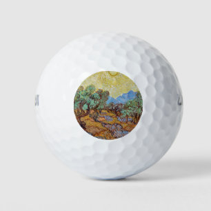 Impressionism Vincent Van Gogh Olive Trees Famous Golf Balls