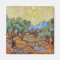 Impressionism Vincent Van Gogh Olive Trees Famous