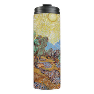 Impressionism Vincent Van Gogh Olive Trees Famous Thermal Tumbler